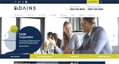 Desktop Screenshot of dains.com